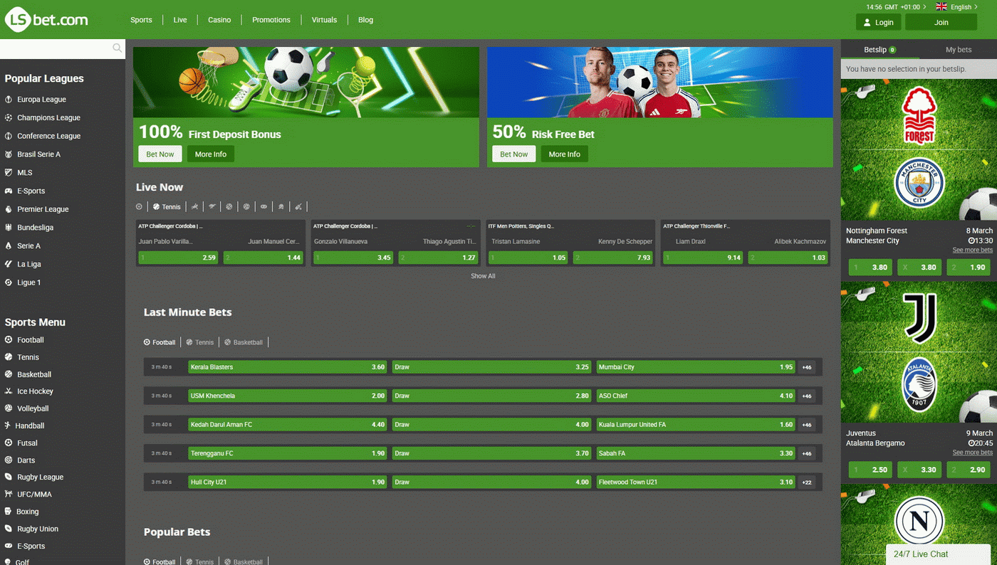 Ponuda za kladjenje kladionice Lsbet